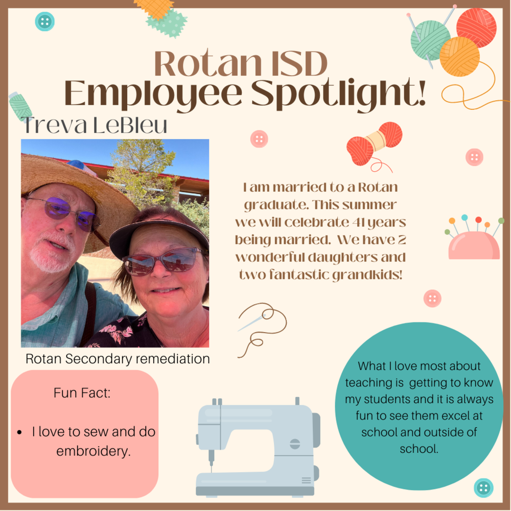 Rotan ISD Employee Spotlight