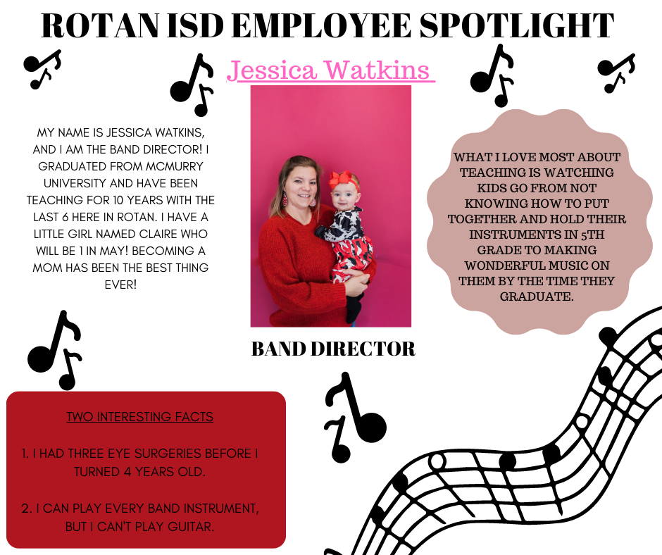 Rotan ISD Employee Spotlight