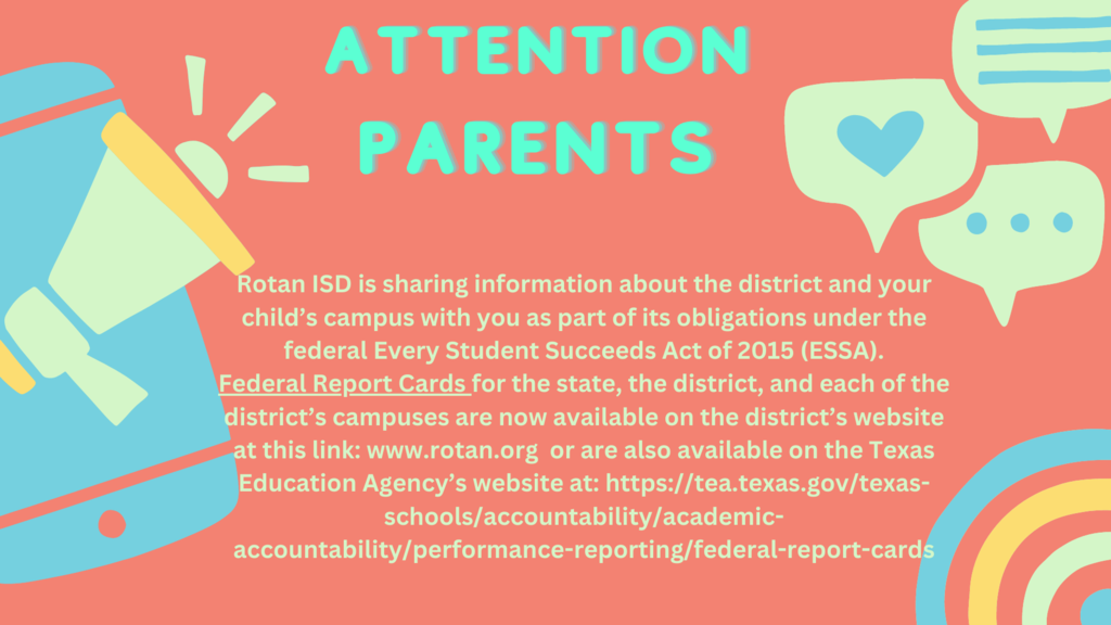 federal report card